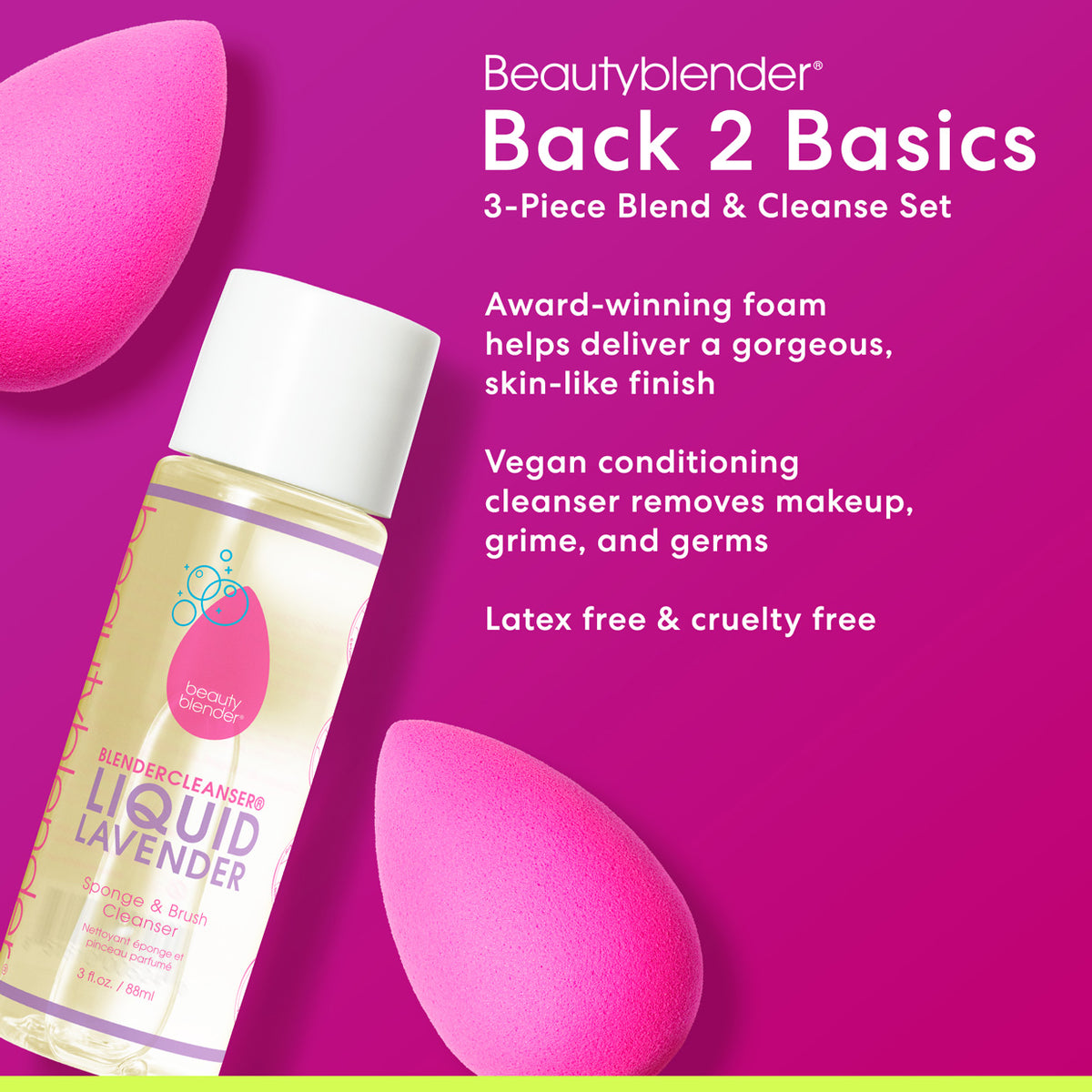 Back 2 Basics 3-Piece Blend & Cleanse Set.