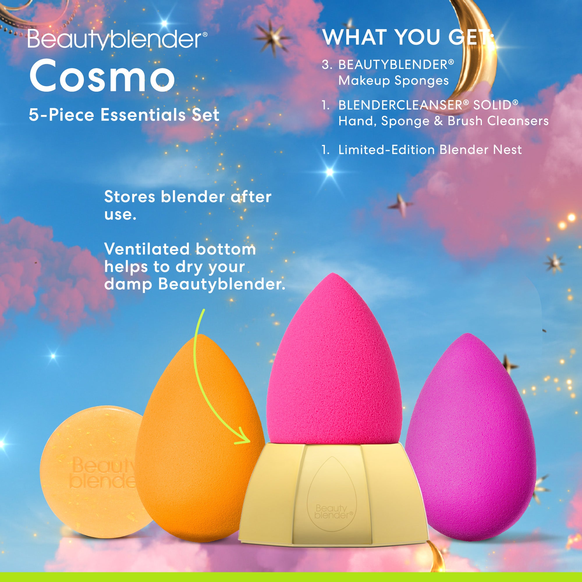 Cosmo 5-Piece Essentials Set