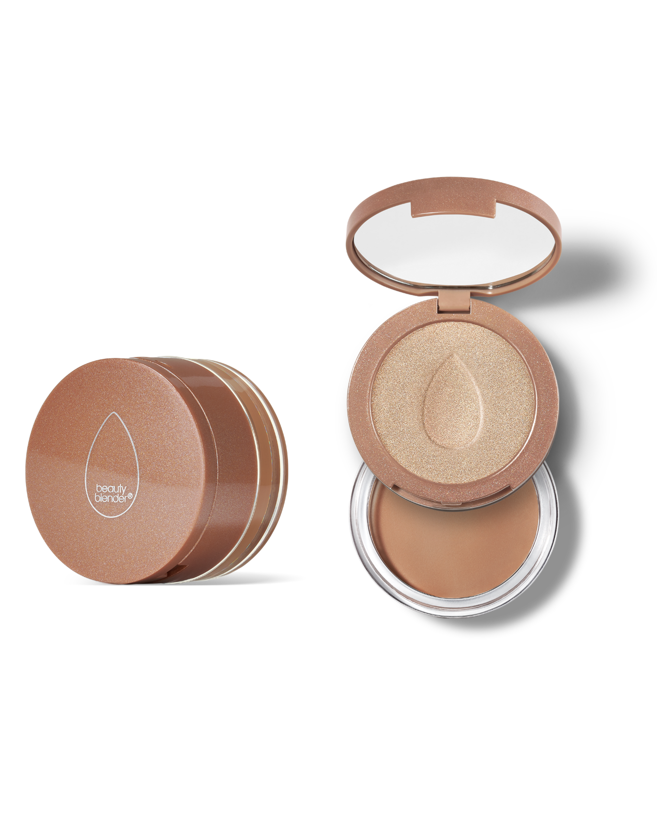 BOUNCE™ Magic Fit Creamy Bronzer & Highlighter Duo in Champagne/Topaz
