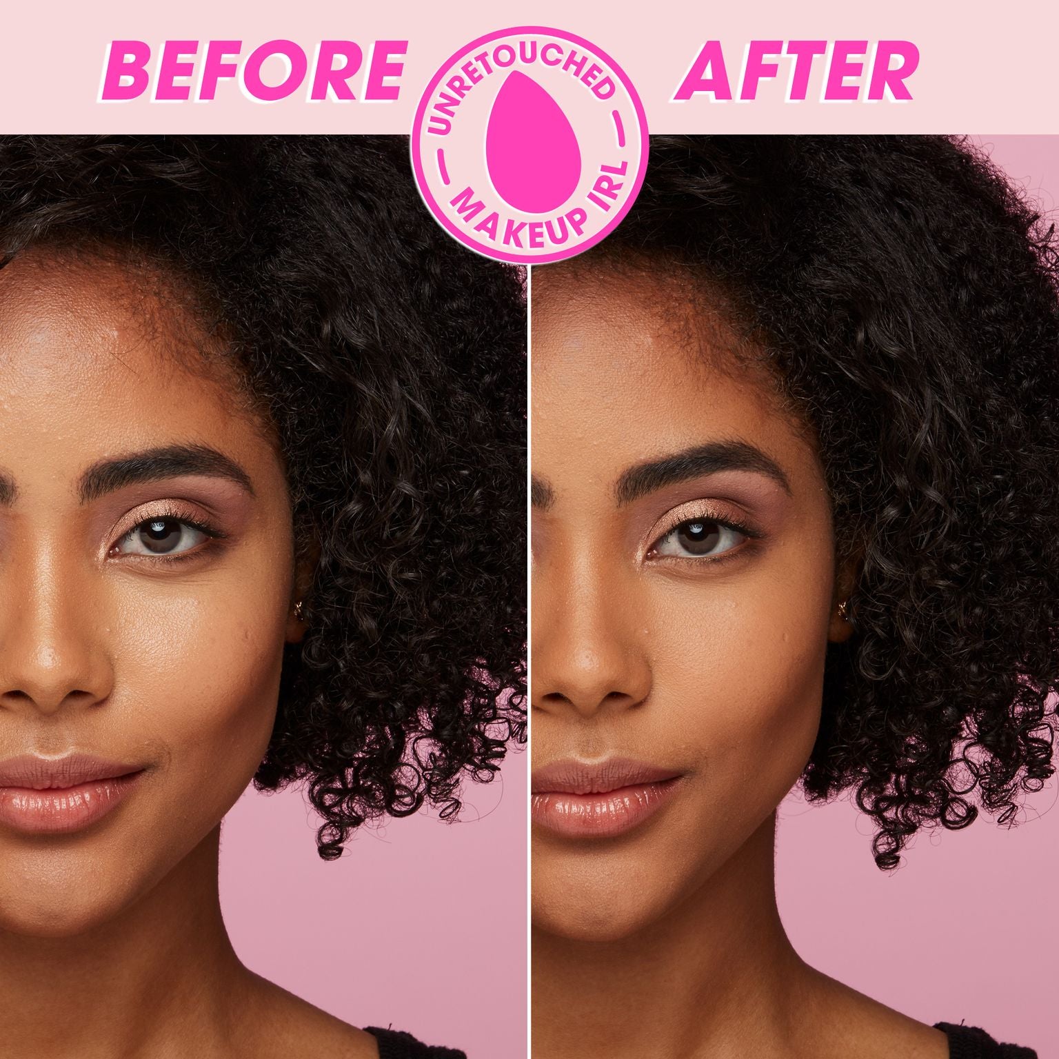 canarysoft-focus-setting-powder-model-before-and-after-application-of-bounce™-soft-focus-gemstone-setting-powder-showing-more-even-skin-tones