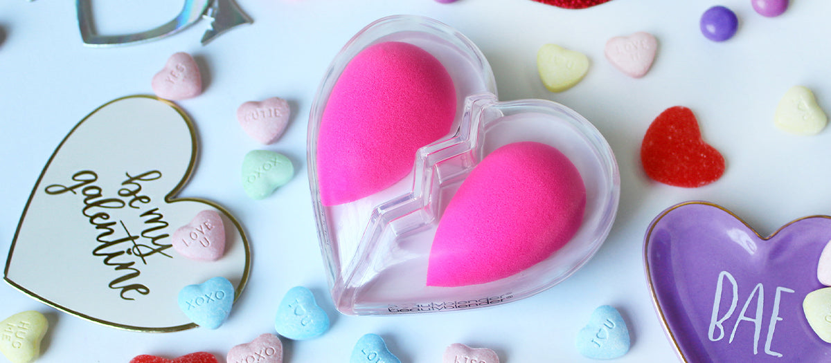 Beautyblender Valentine Makeup Looks