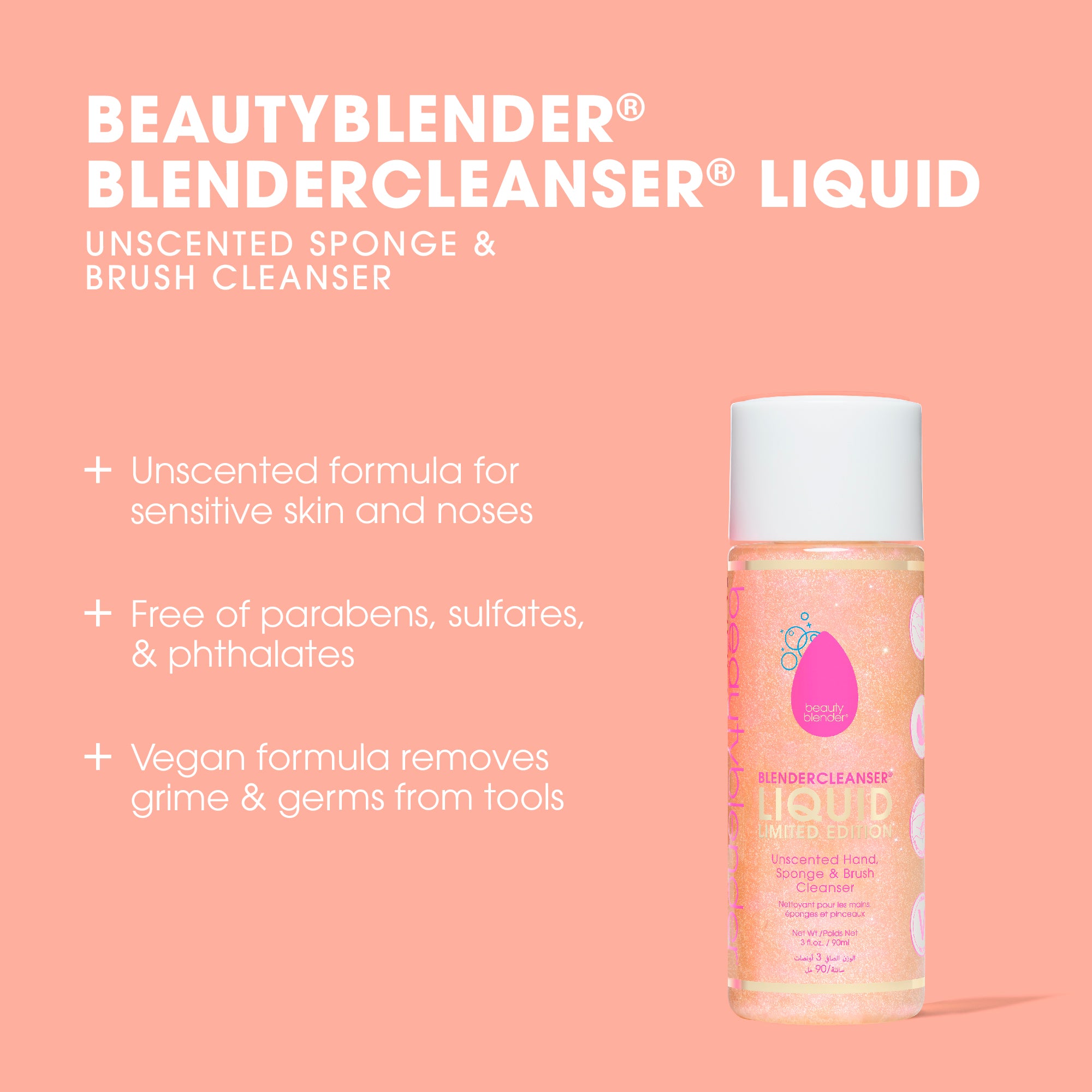 Blendercleanser® Liquid Limited Edition Sponge & Brush Cleanser