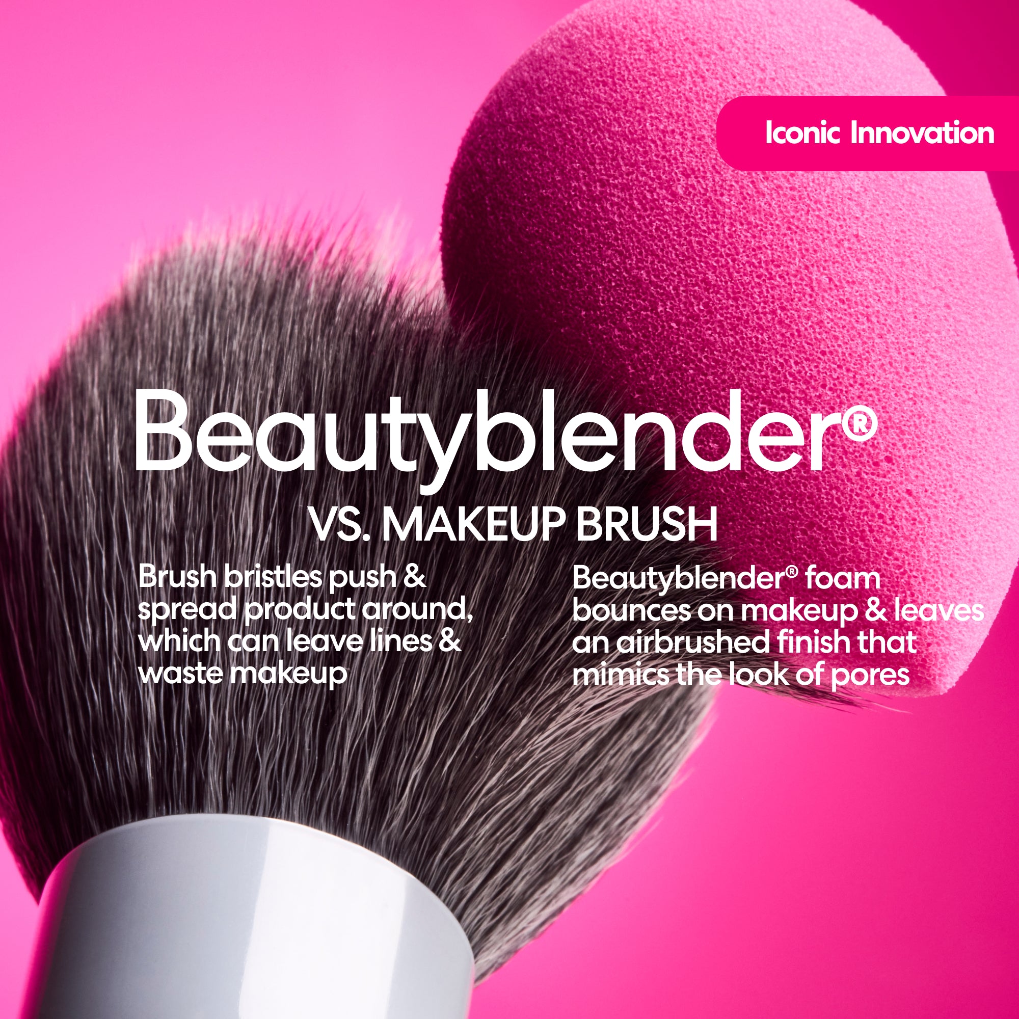 Beautyblender vs. makeup brsuh