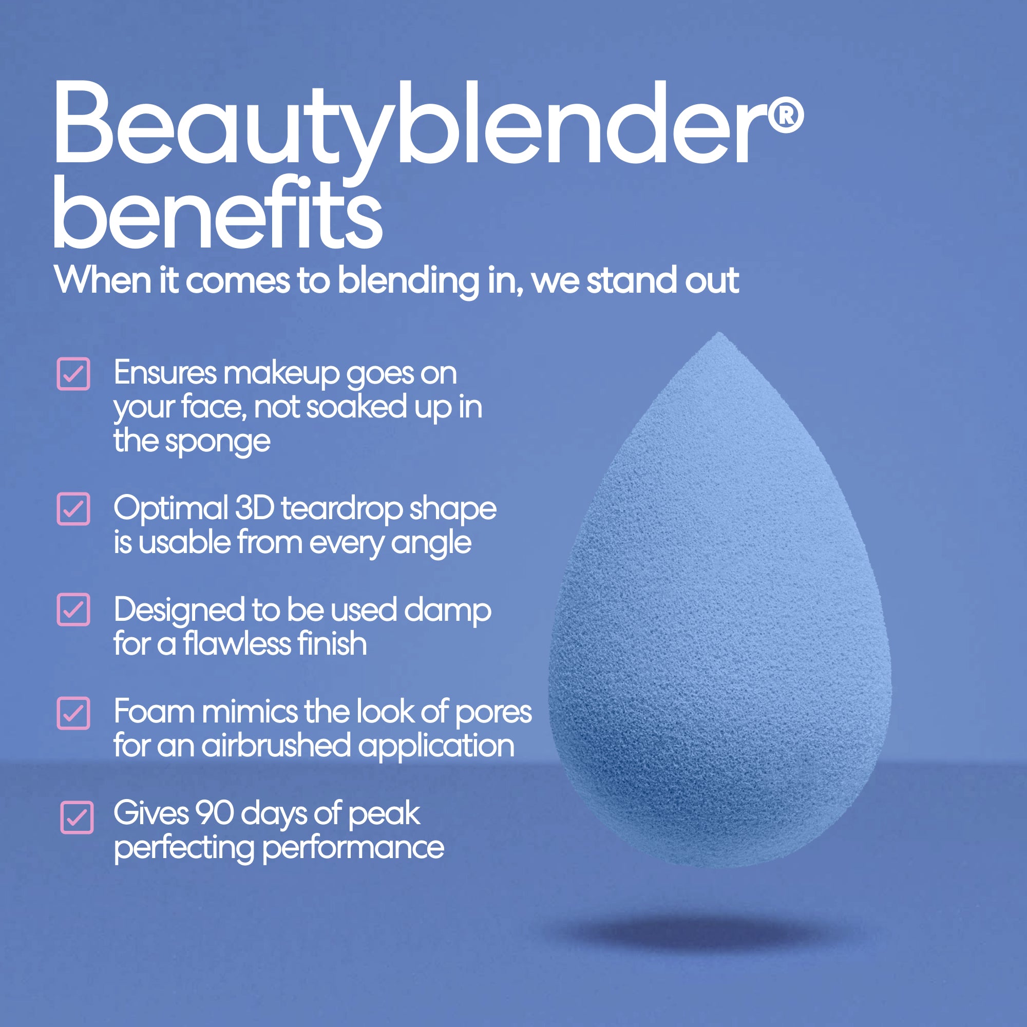 Beautyblender Denim Makeup Sponge Benefits