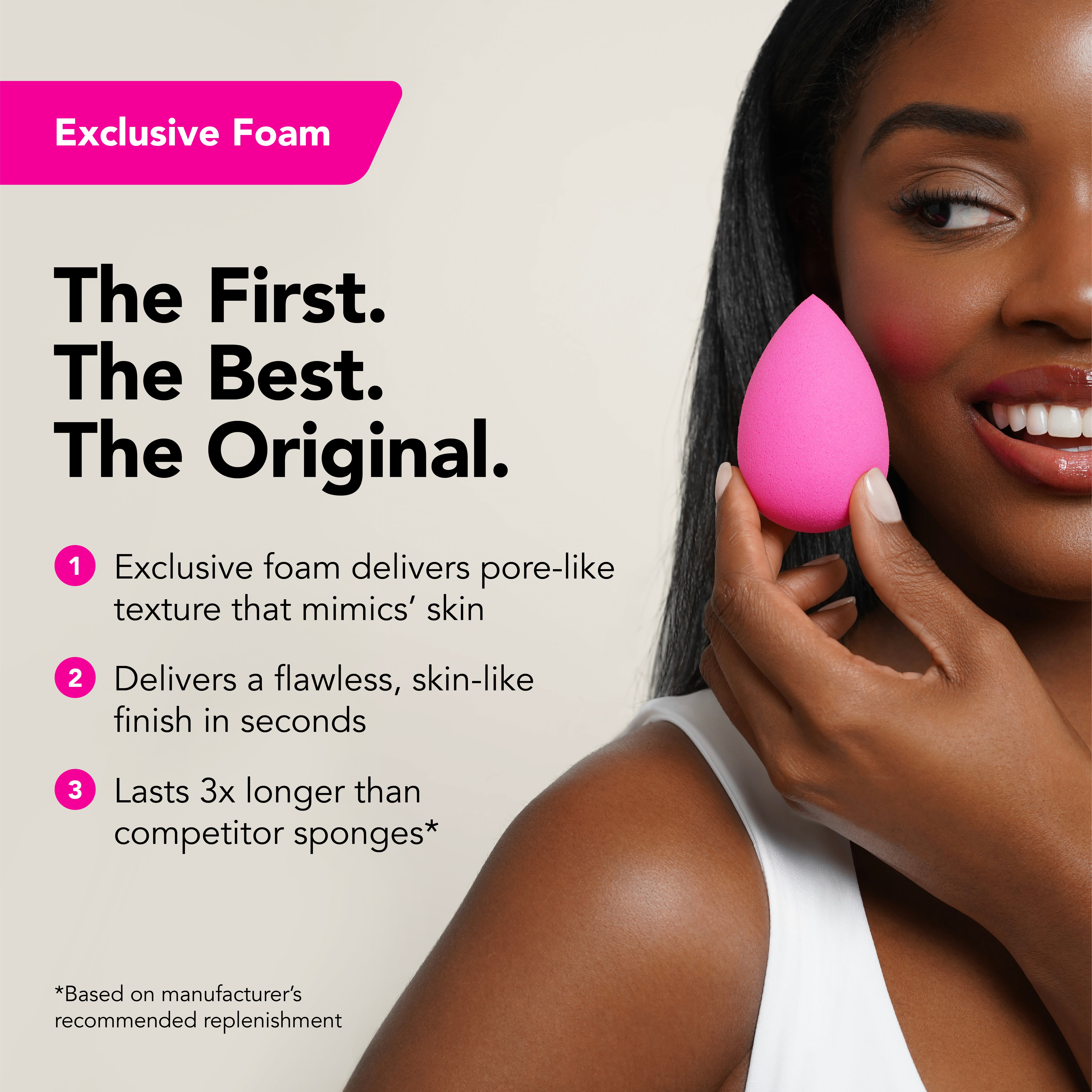 Beautyblender® Original Makeup Sponge: The Best Blending Sponge