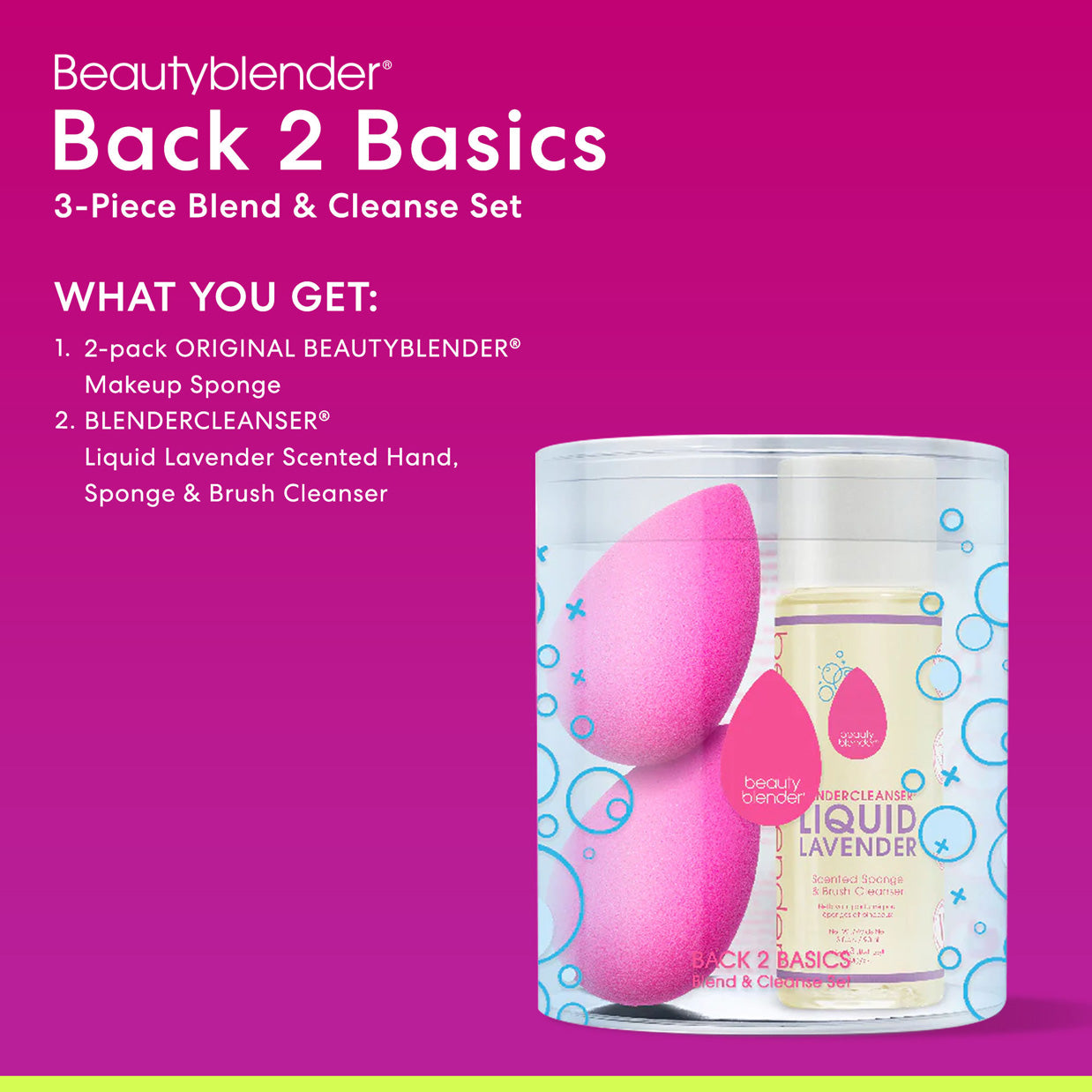 Back 2 Basics 3-Piece Blend & Cleanse Set