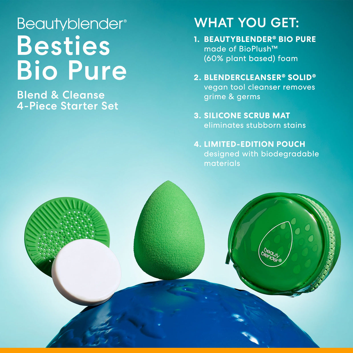 Besties Bio Pure Blend & Cleanse 4-Piece Starter Set