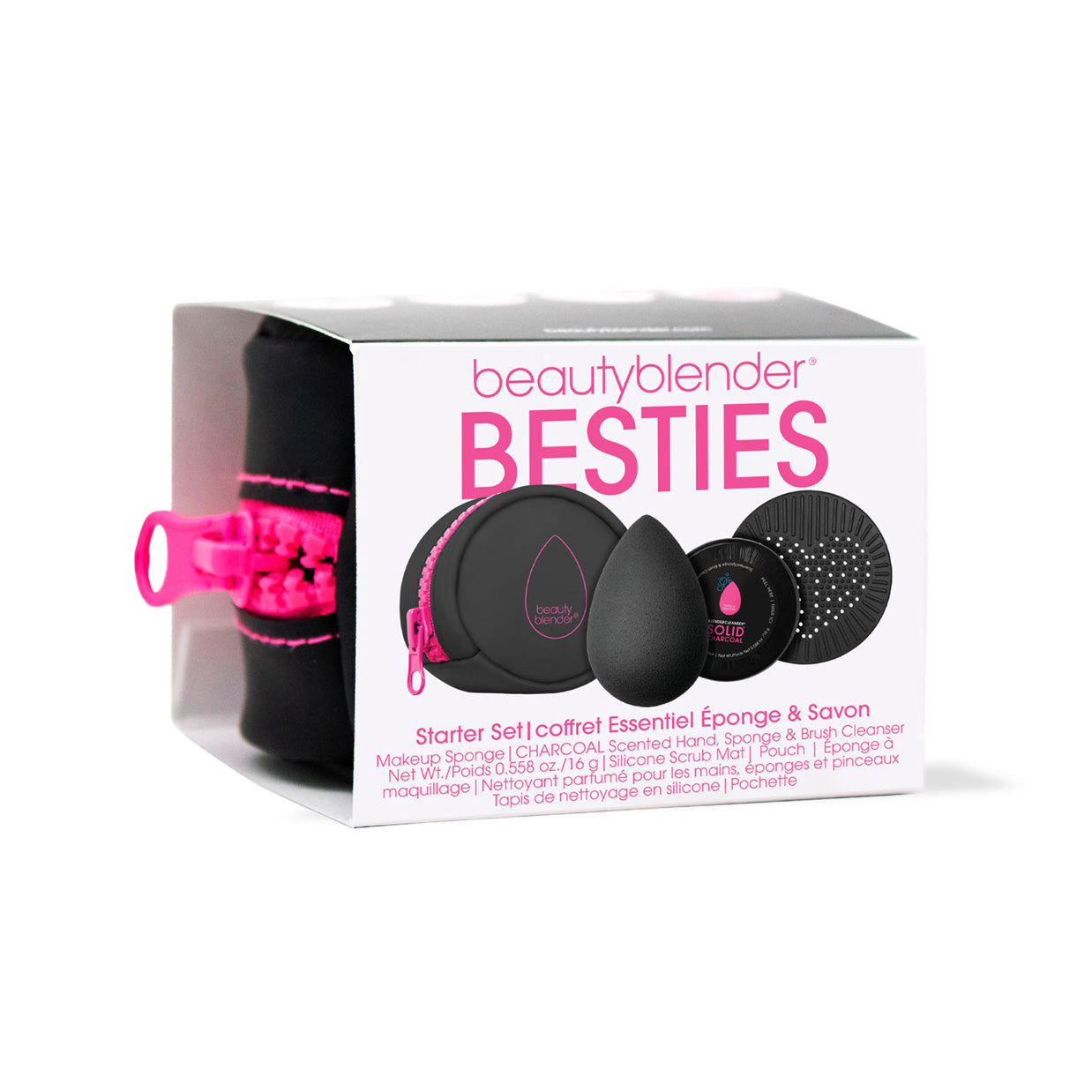 Besties Charcoal Blend & Cleanse 4-Piece Starter Set