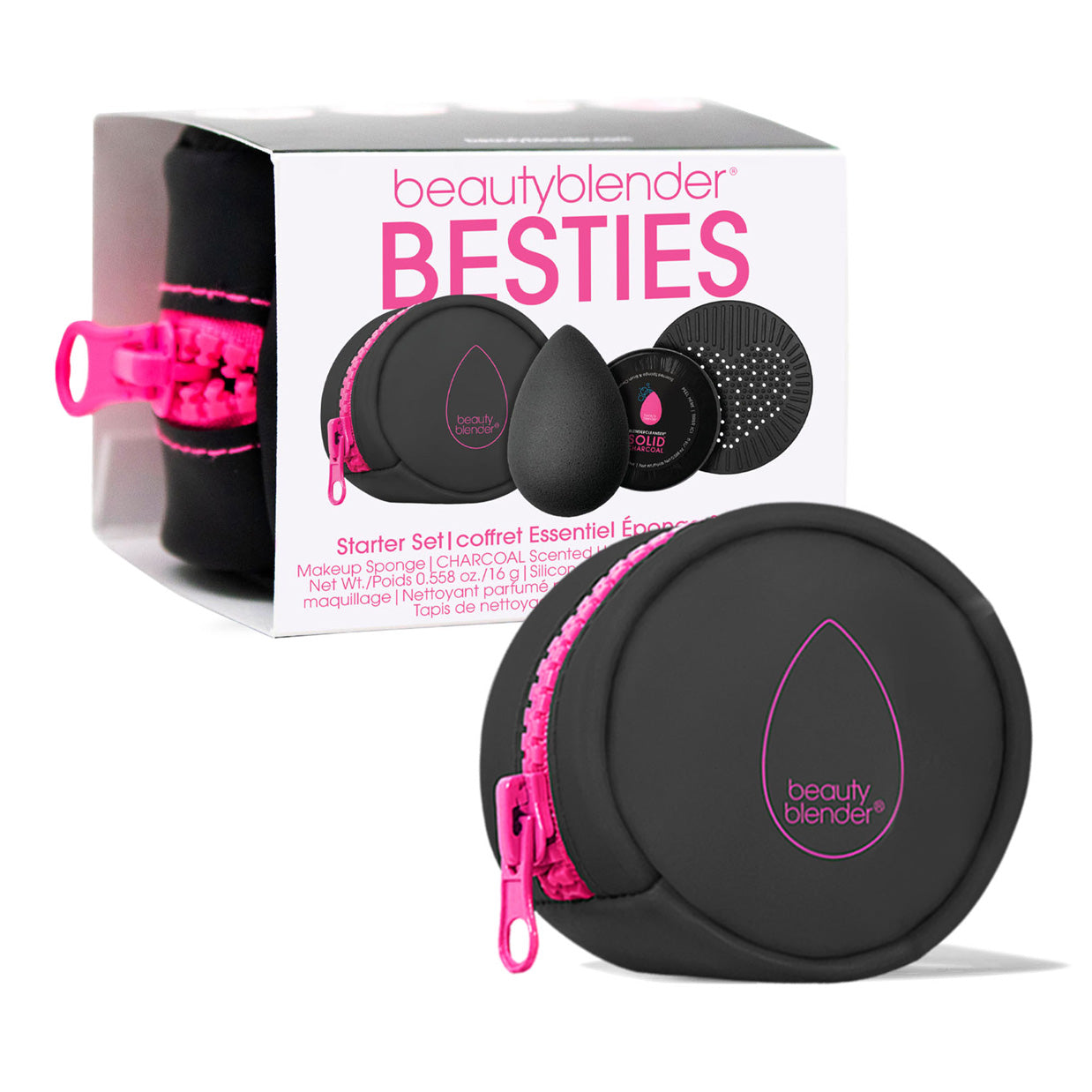 Besties Charcoal Blend & Cleanse 4-Piece Starter Set