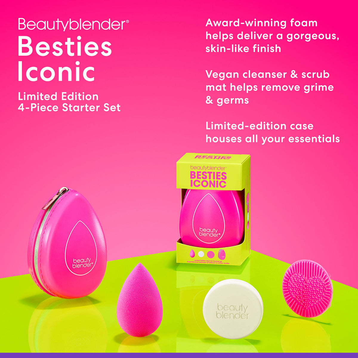Besties Iconic Limited Edition 4-Piece Starter Set.