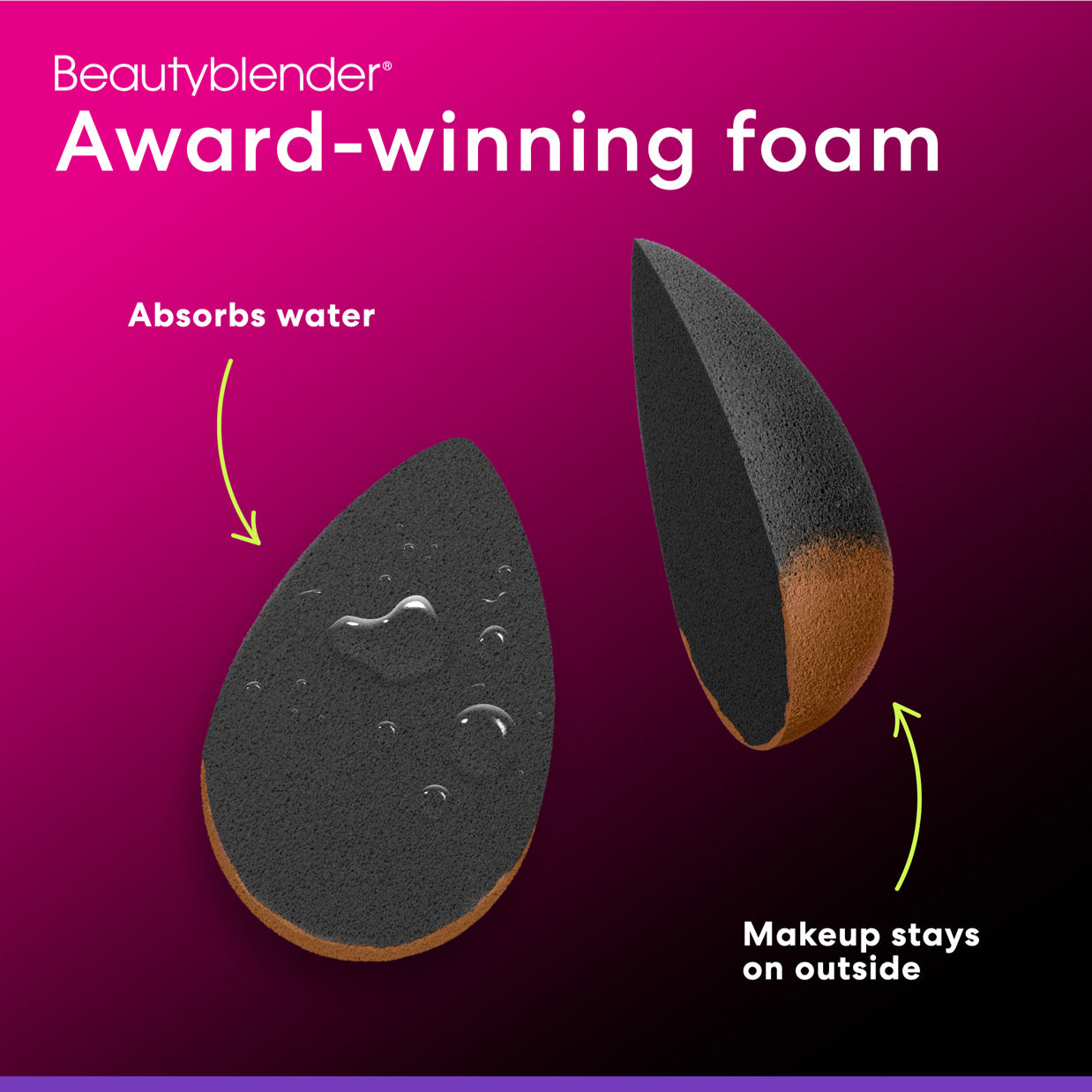 best makeup sponge: Beautyblender black