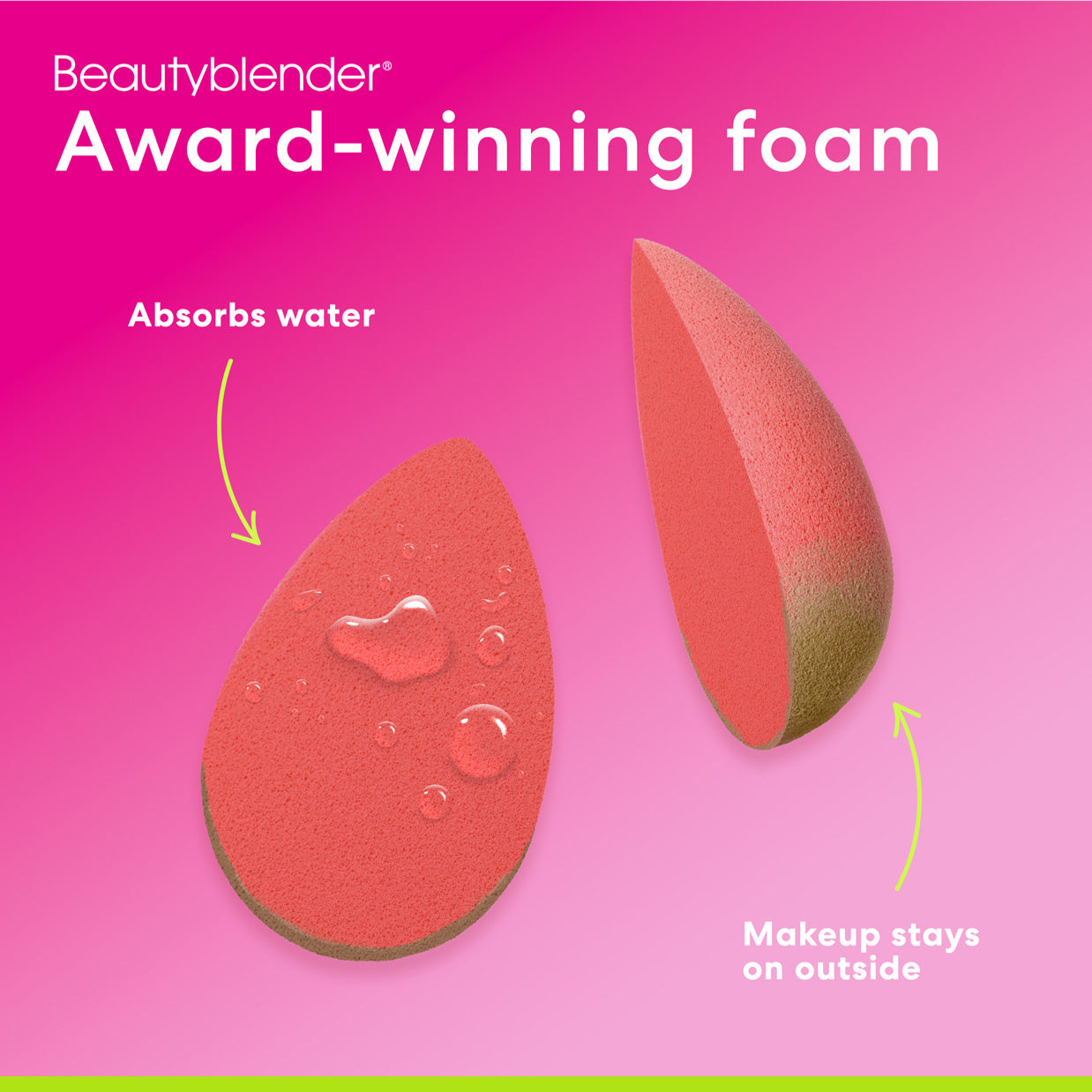 Beautyblusher Cheeky Mid-Sized Makeup Sponge