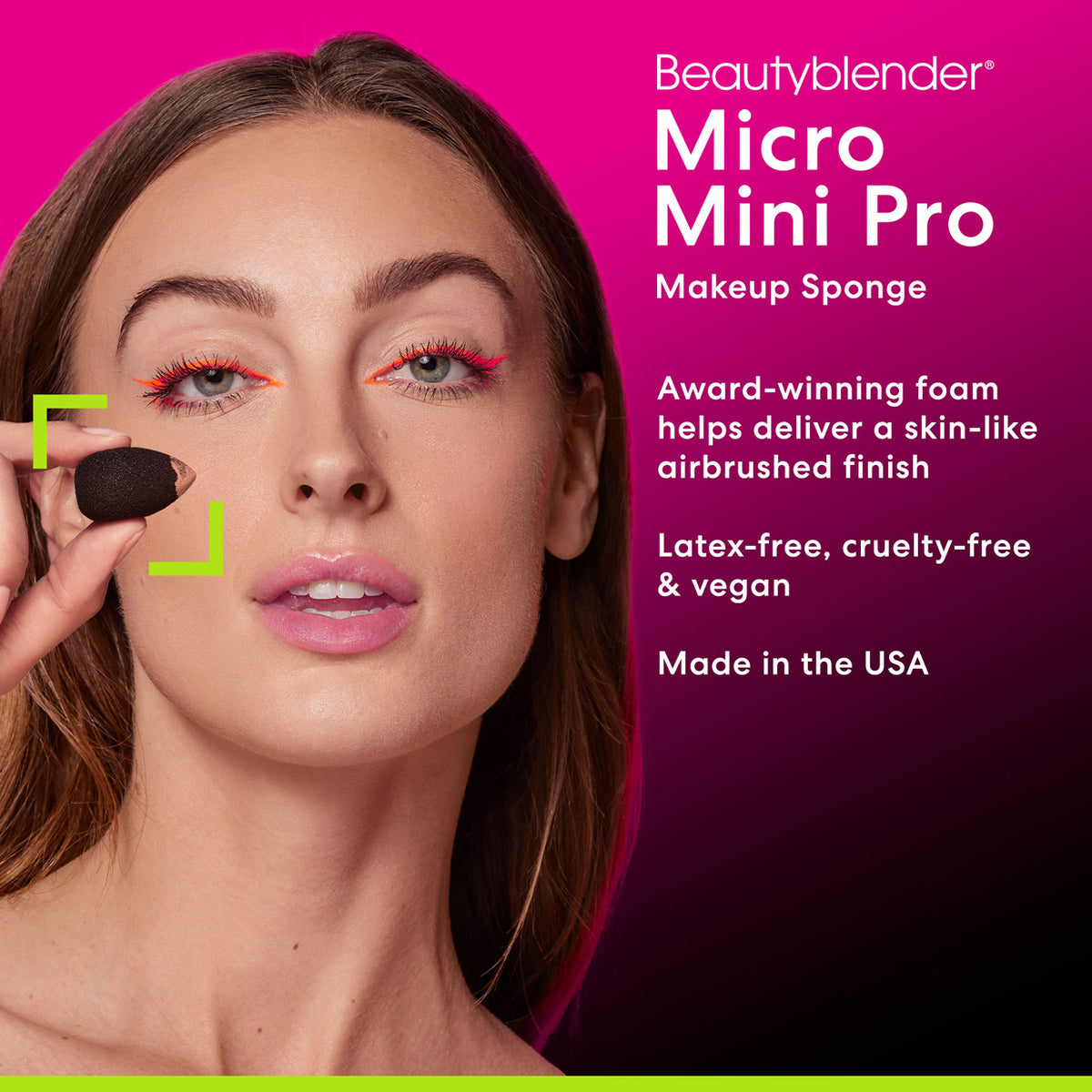 Micro Mini Pro Makeup Sponge.