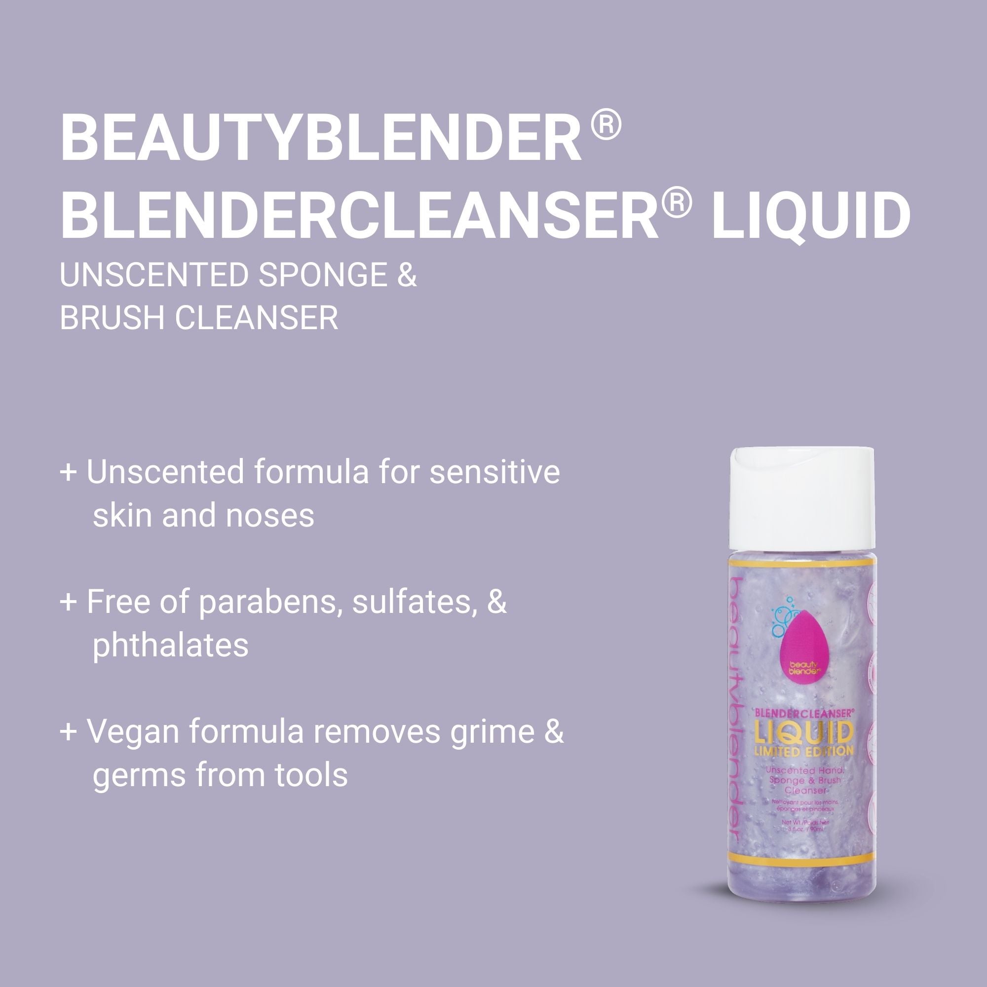 Blendercleanser® Liquid Glitz Limited Edition Sponge & Brush Cleanser view 2