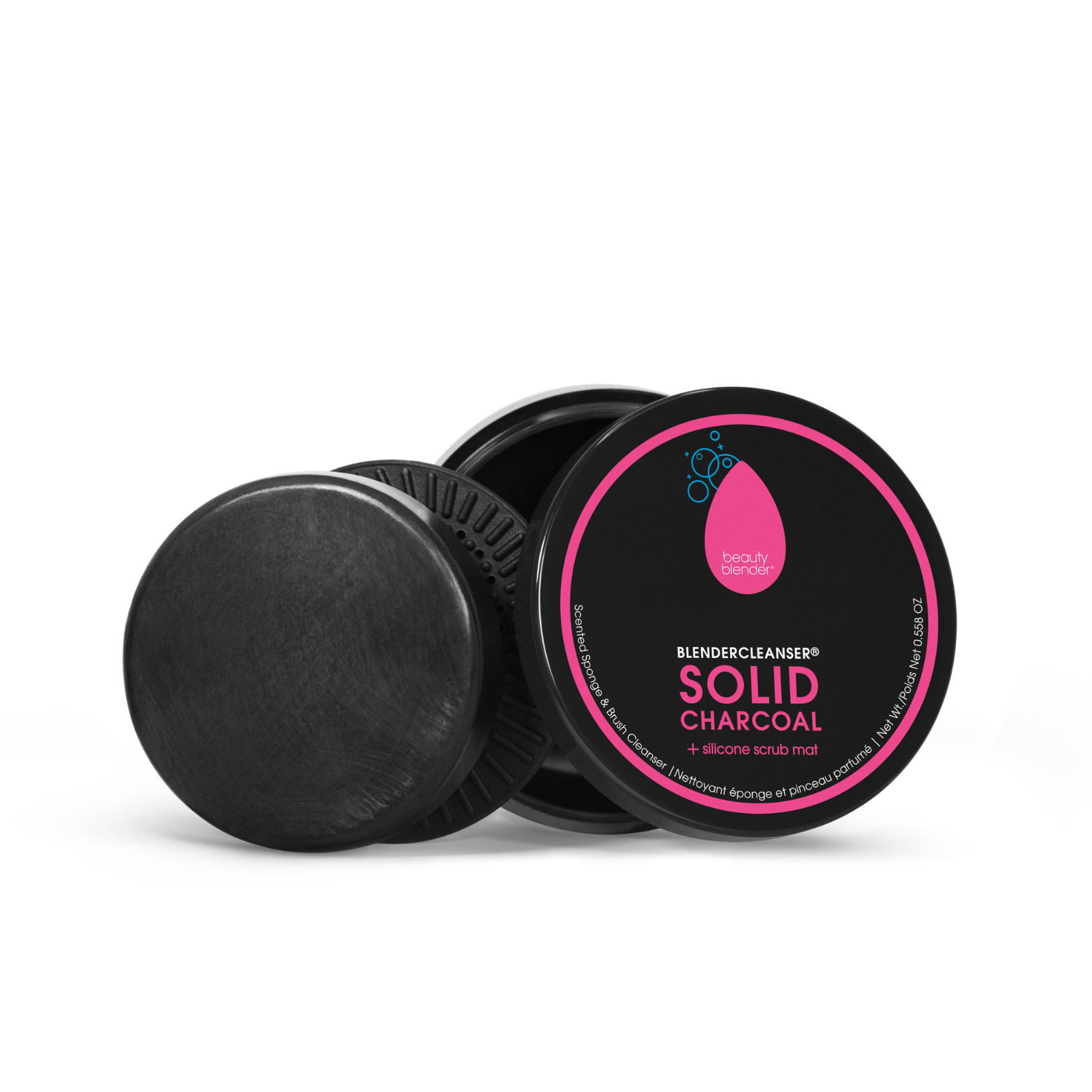 Blendercleanser® Solid Charcoal Scented Sponge & Brush Cleanser view 2