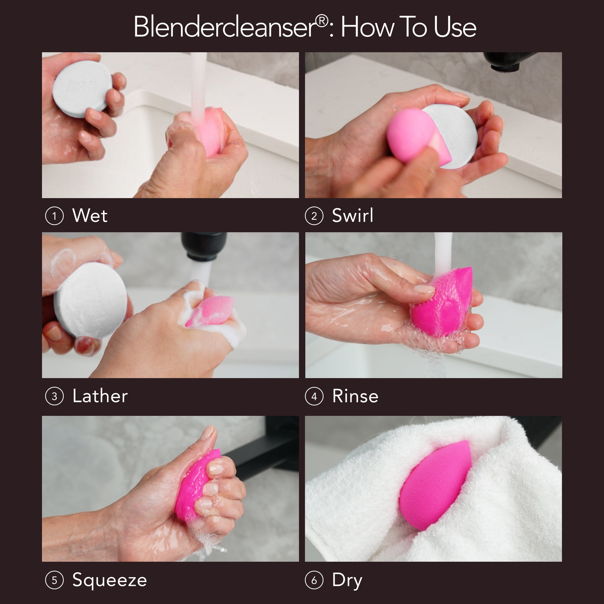 Blendercleanser® Solid Unscented Sponge & Brush Cleanser view 5
