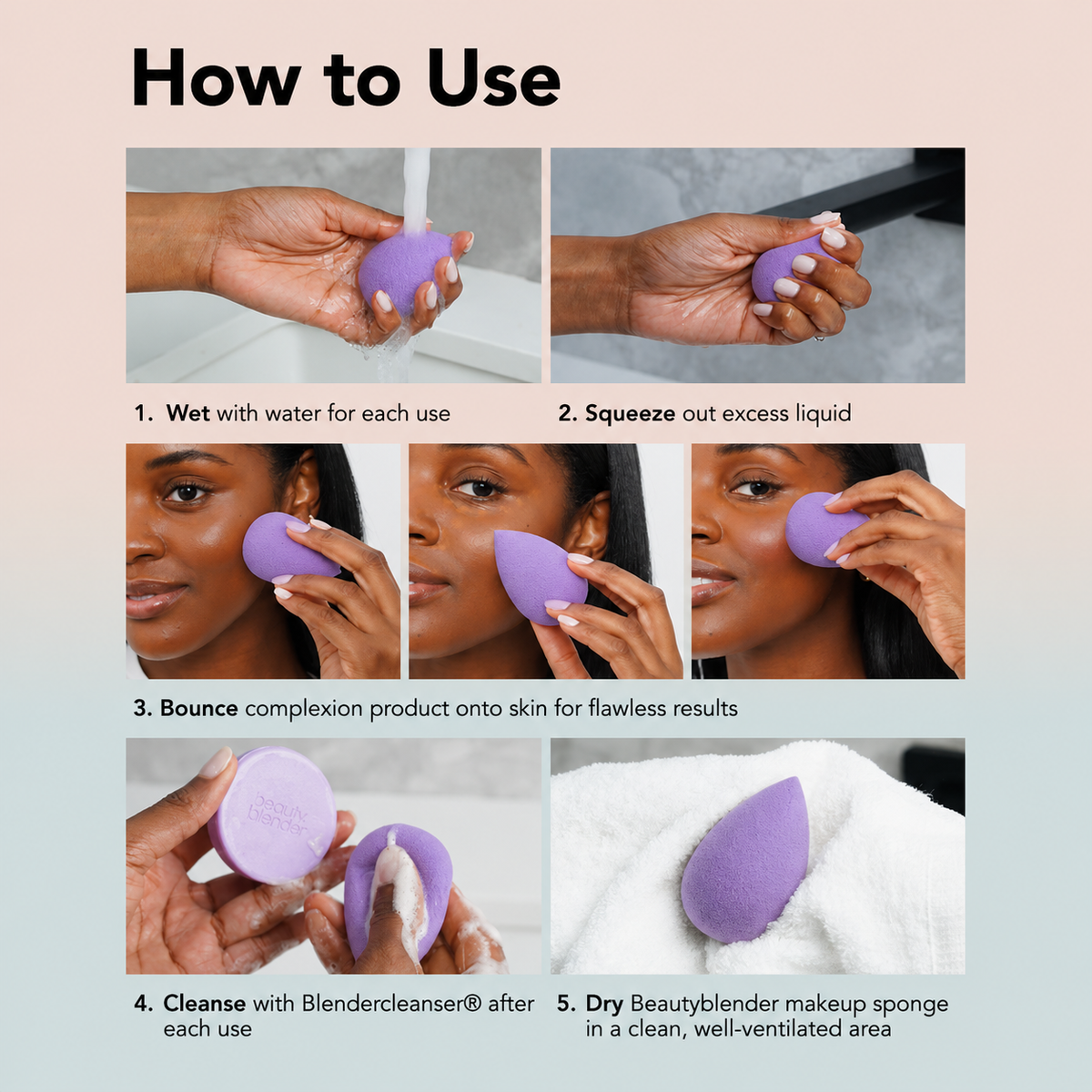 Beautyblender® High Tea Limited-Edition Makeup Sponge