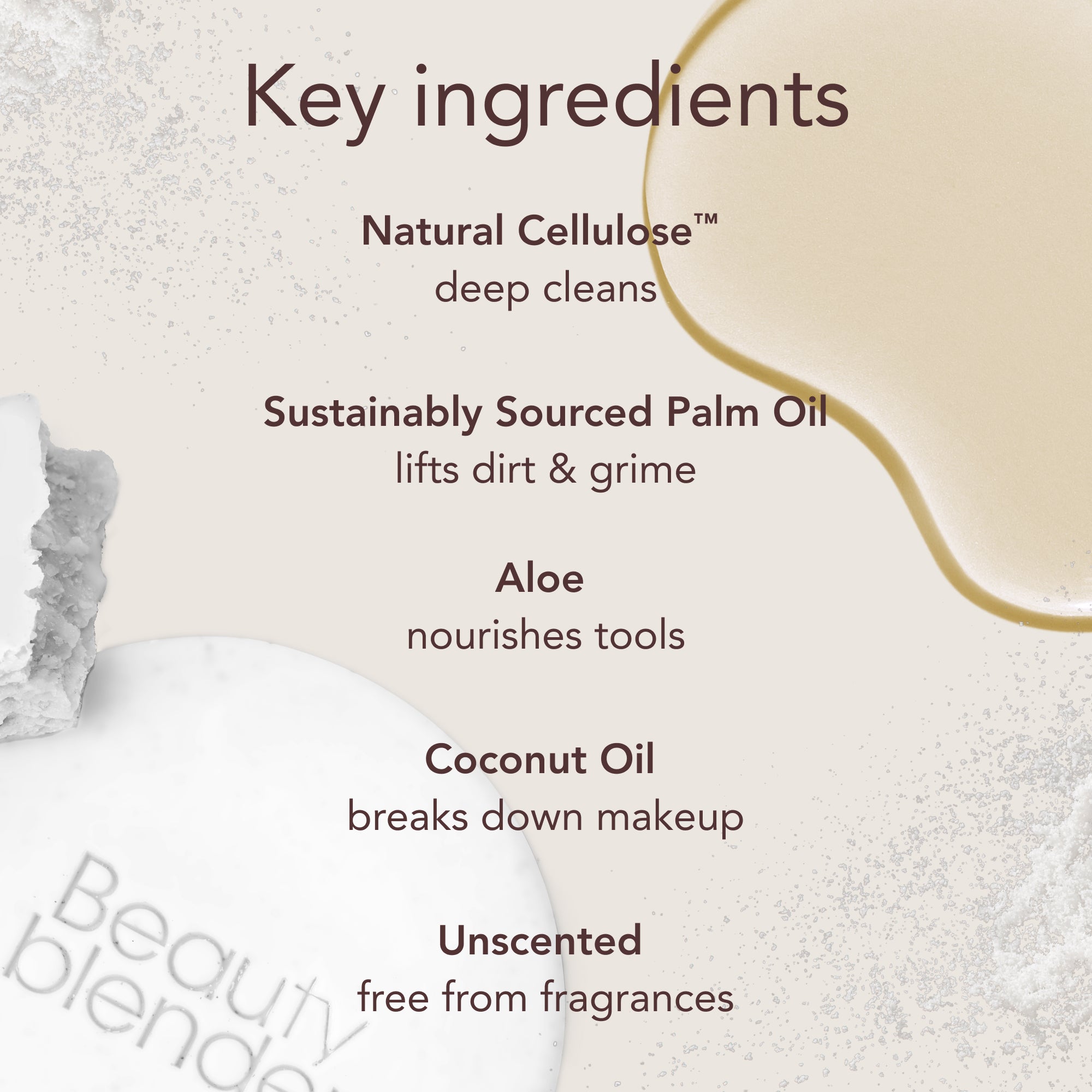 Blendercleanser® Solid Unscented Sponge & Brush Cleanser view 3