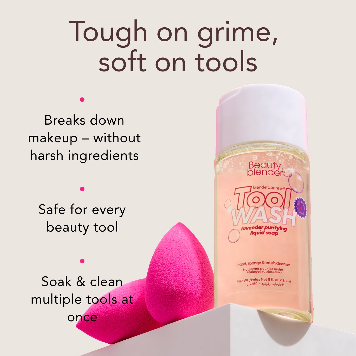 Blendercleanser® Liquid Lavender Scented Sponge & Brush Cleanser view 7