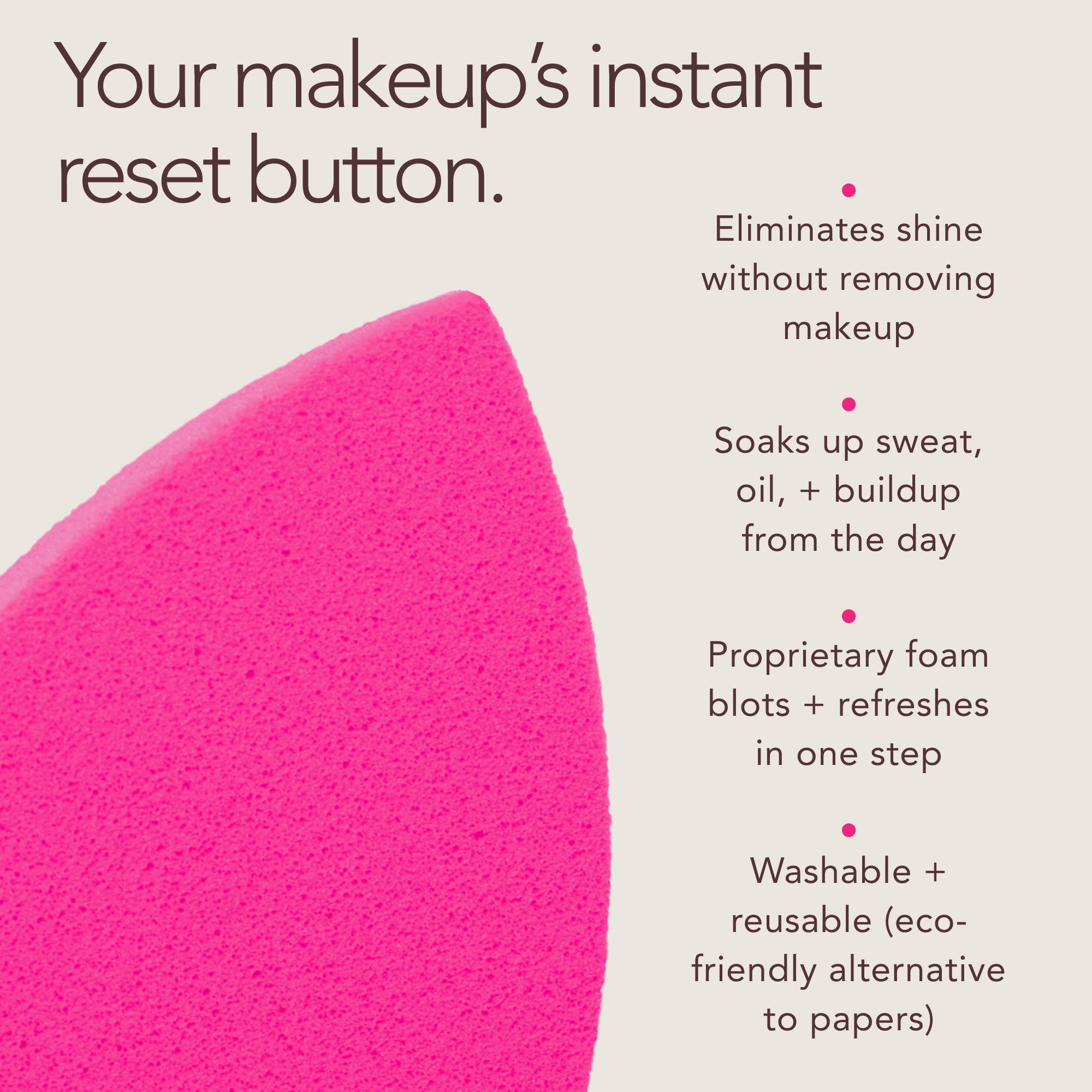 Beautyblender® Resetter™ Reusable Blotting & Resetting Pads