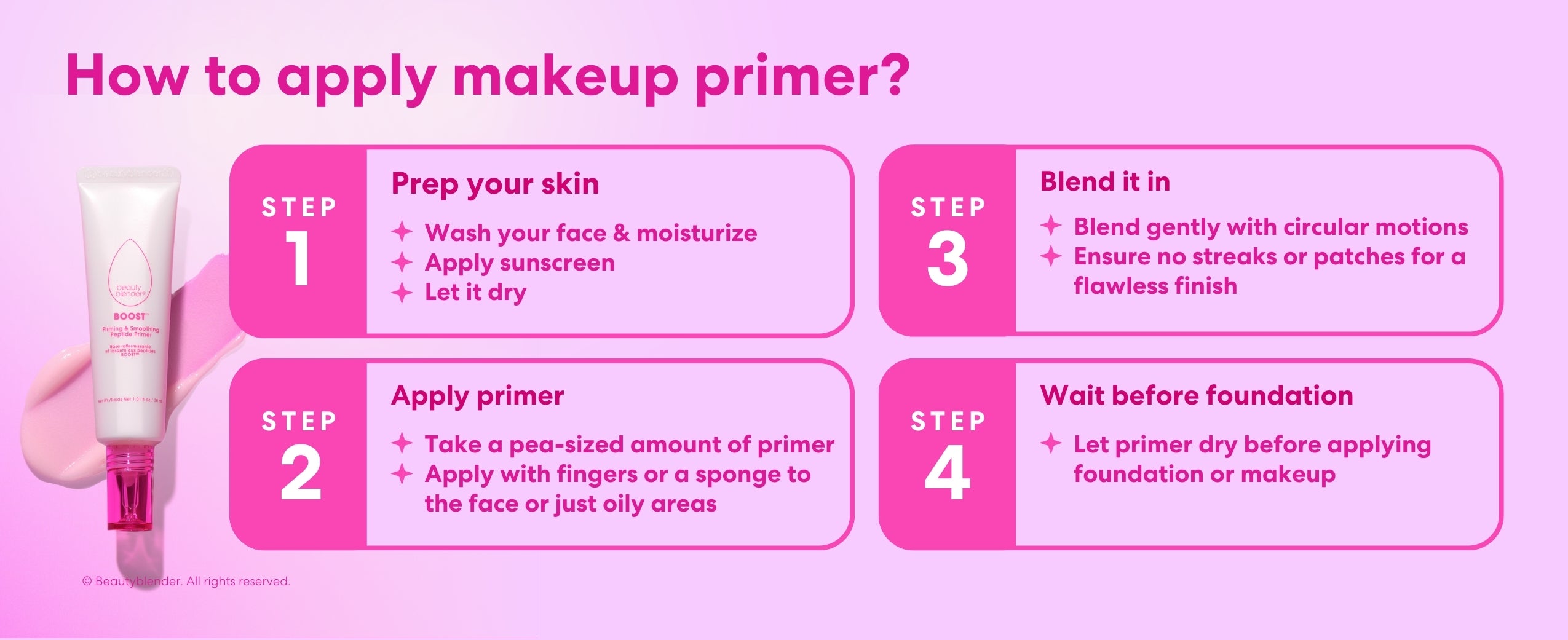 How to Apply Makeup Primer