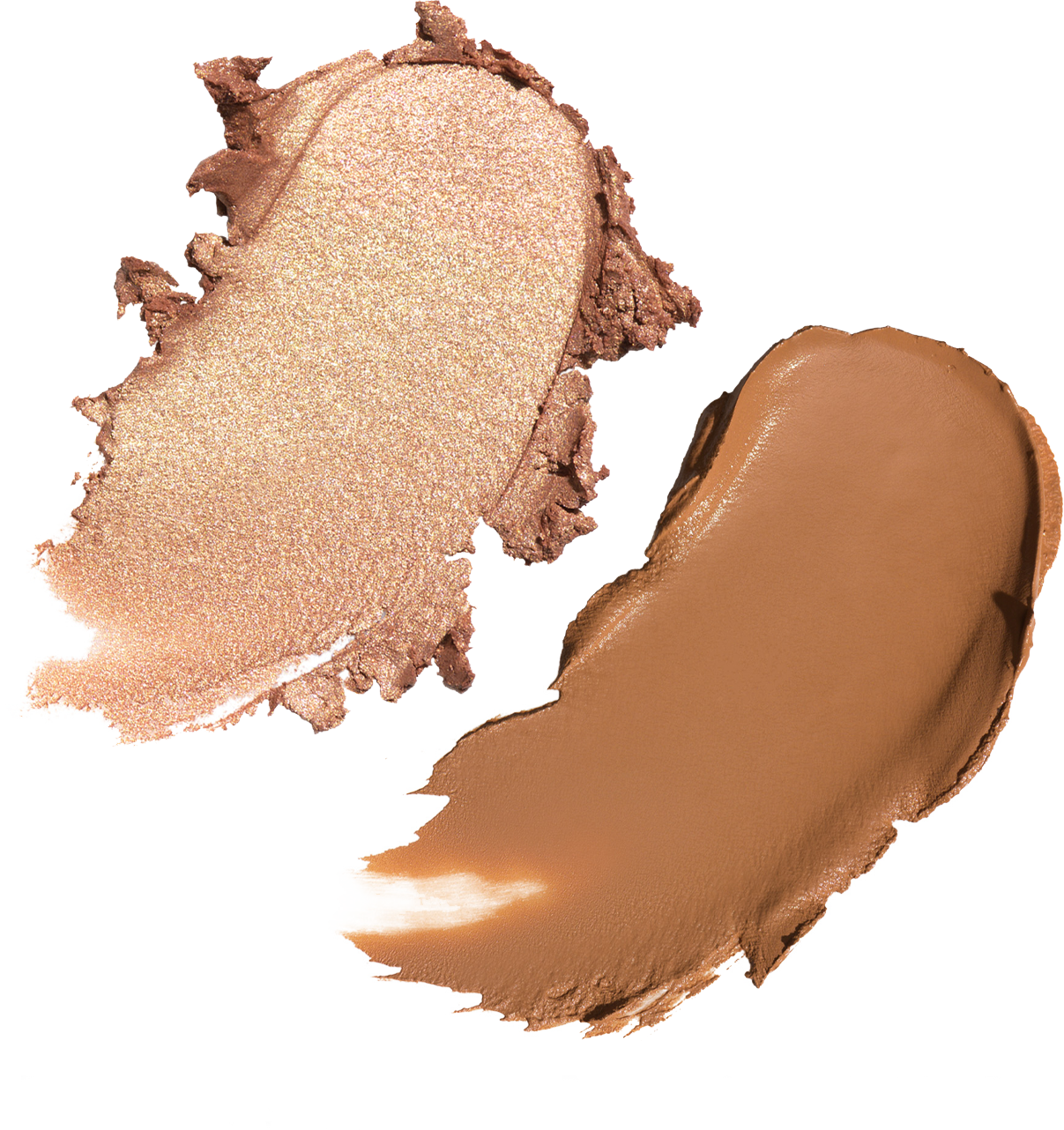 Golden/Nutmeg(Creamy Bronzer & Highlighter Duo)